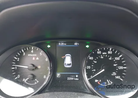 2020 Nissan Rogue Sv Fwd из США, поврежденный, VIN JN8AT2MT1LW001806